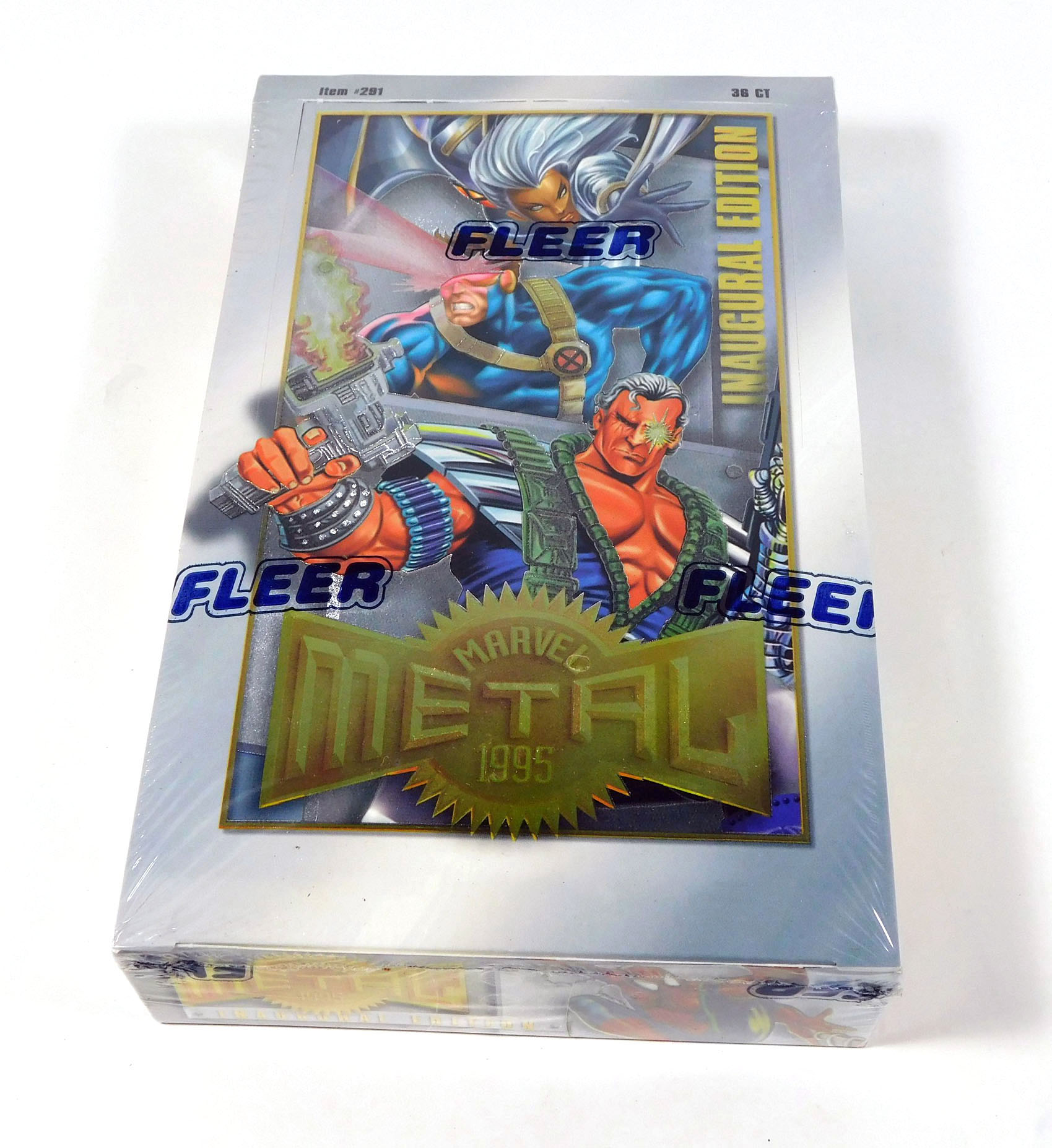 1995 Fleer Marvel Metal Trading Card Box Sealed (36 Packs