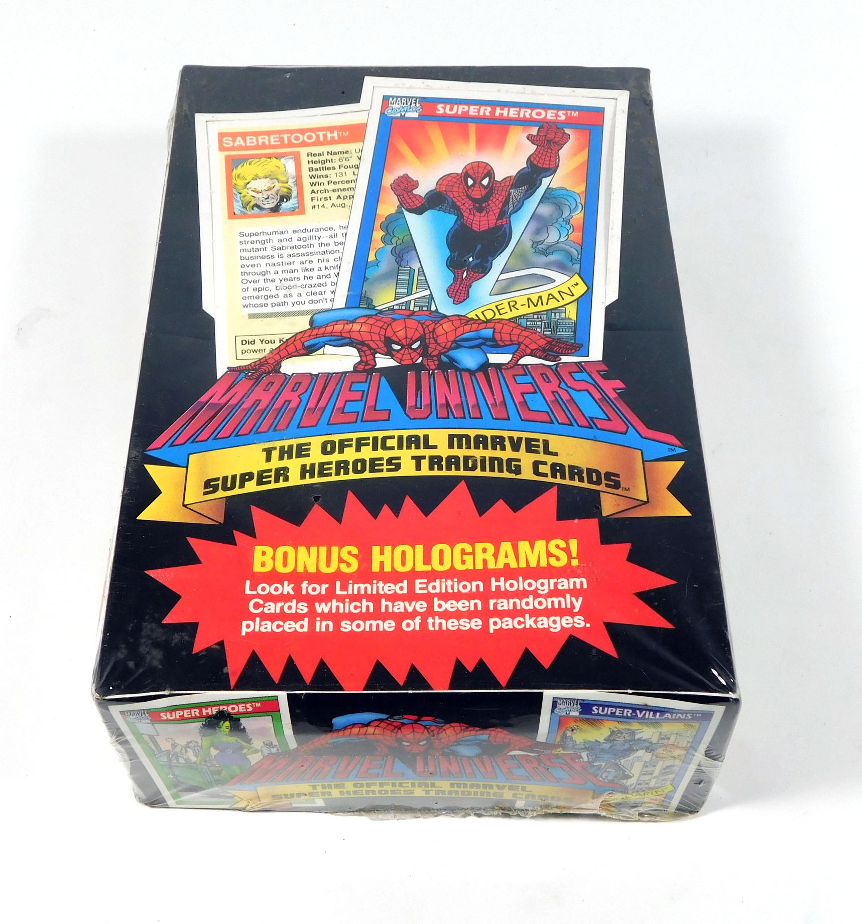 1990 Impel Marvel Universe Series 1 Trading Card Box
