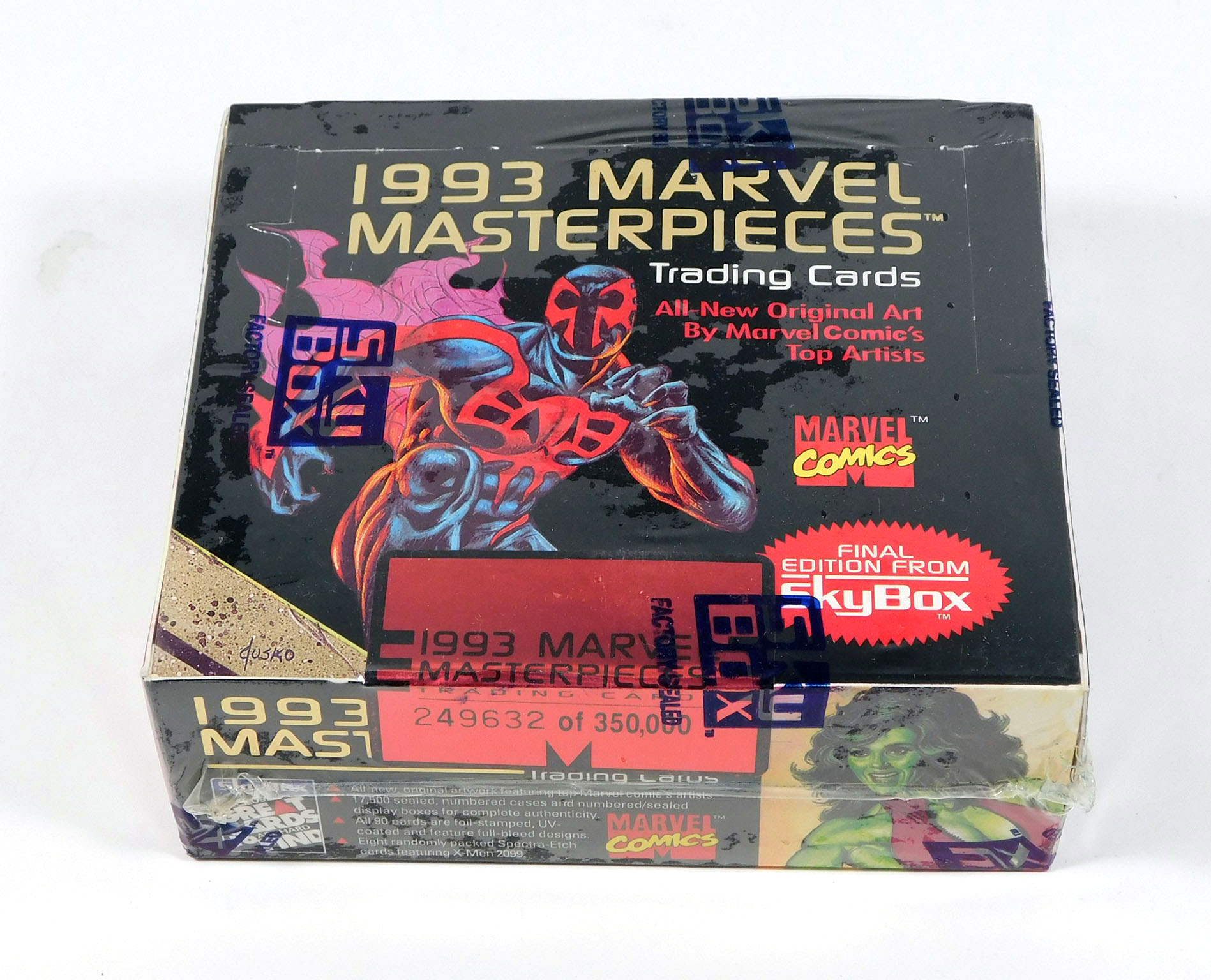 1993 Skybox Marvel Masterpieces Limited Edition Trading