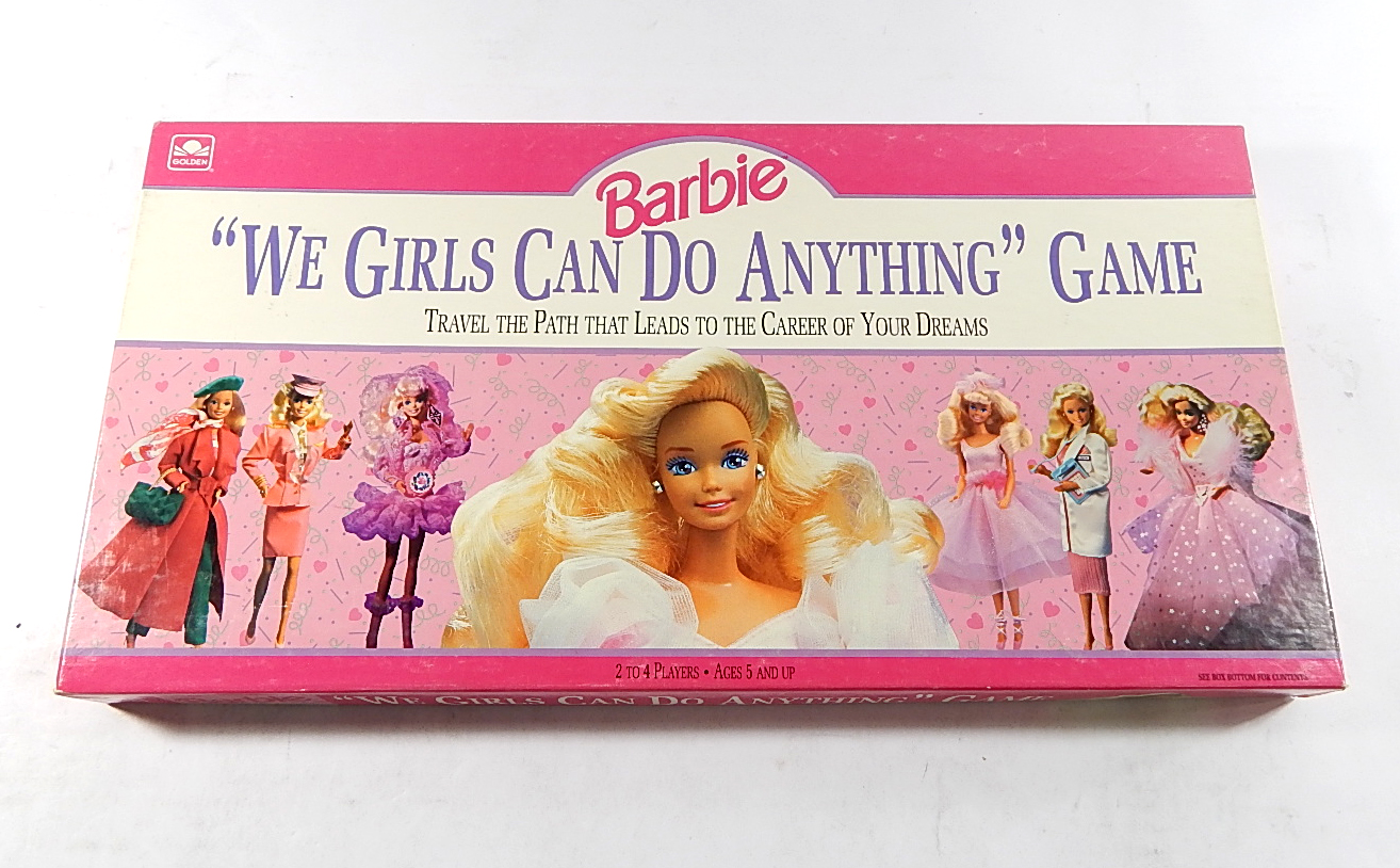 the barbie game board game