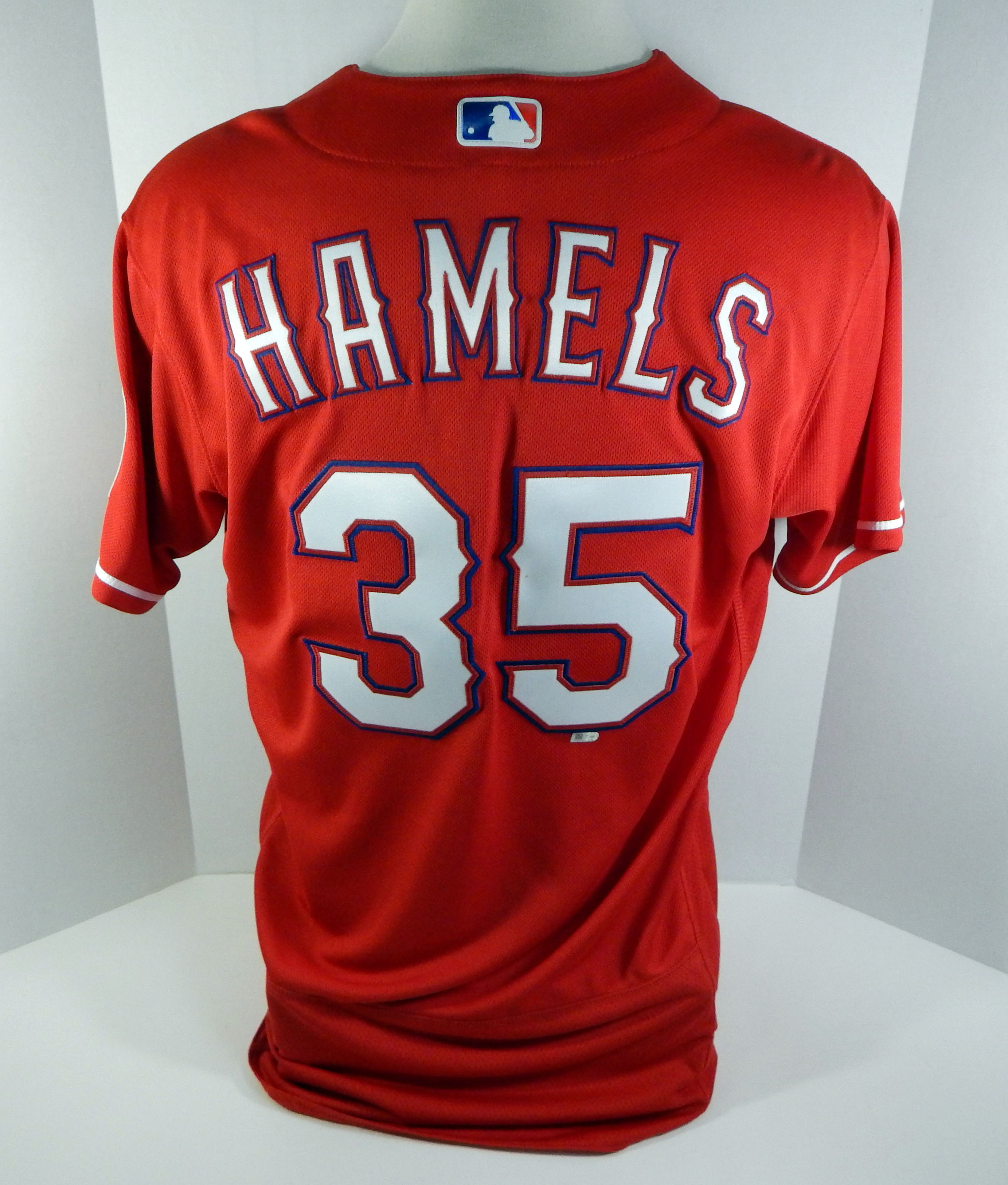 2016 Texas Rangers Cole Hamels #35 Game 