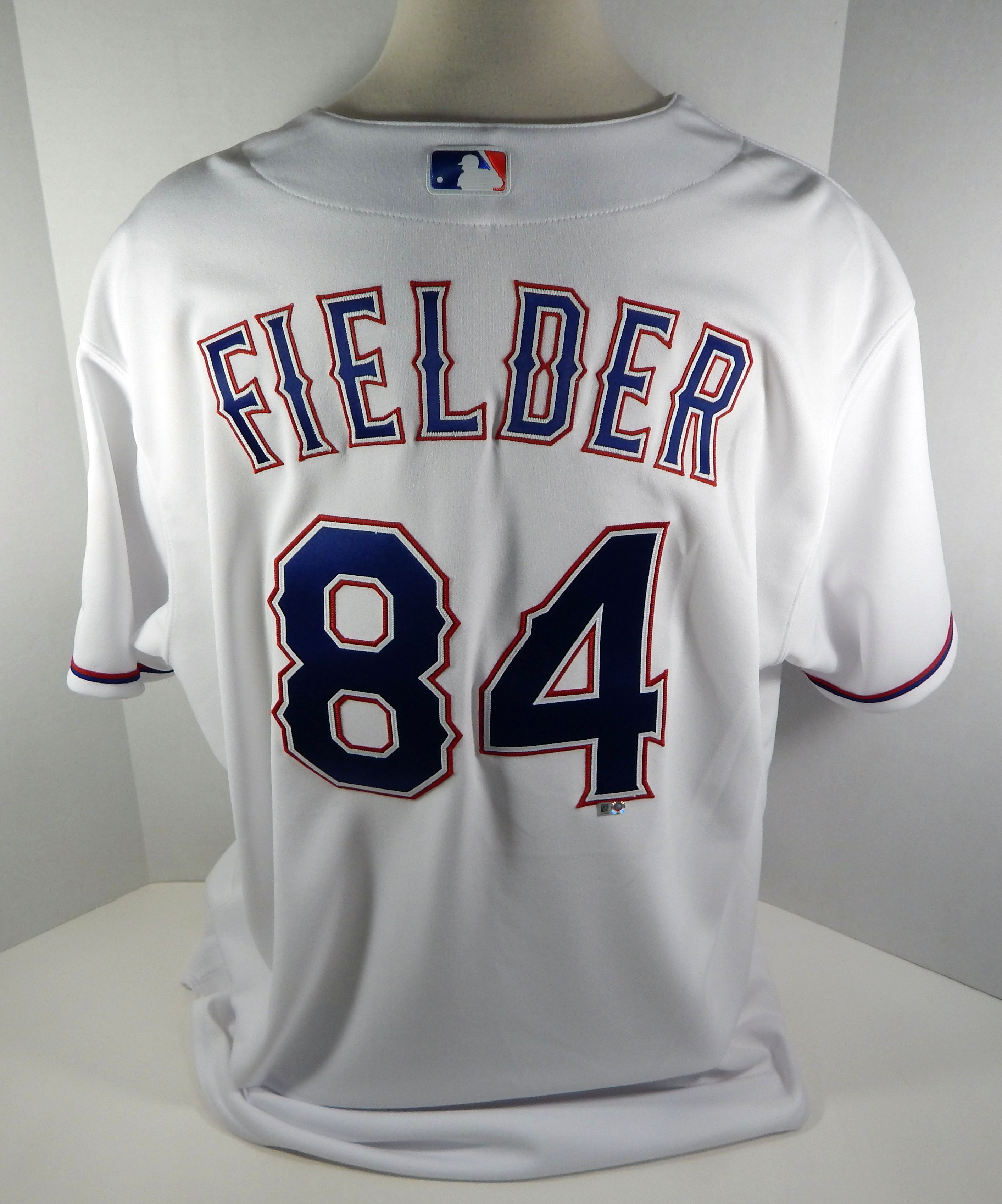 2016 Texas Rangers Prince Fielder #84 Game Issued White Jersey | eBay