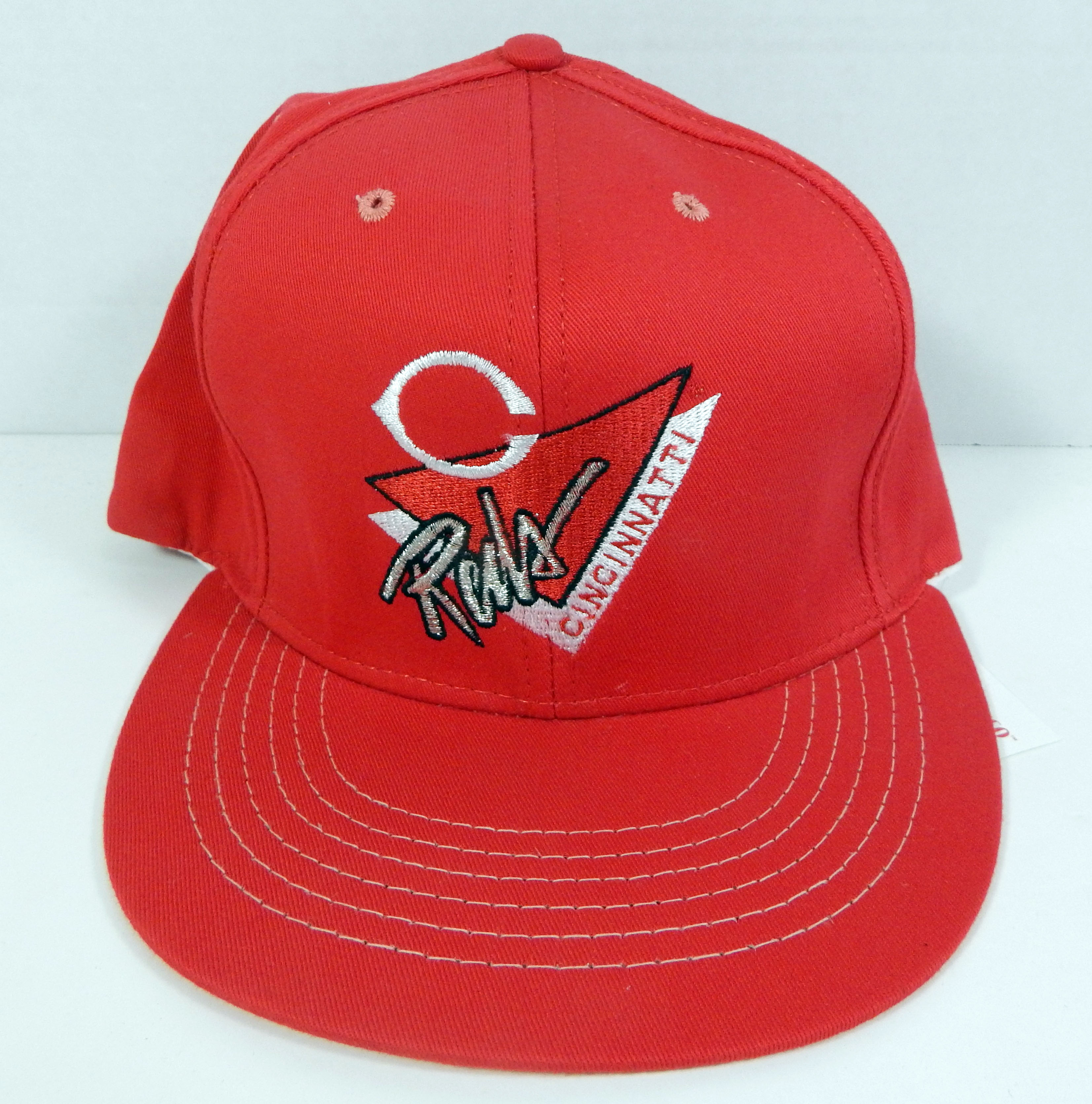 Vintage Cincinnati Reds Red Logo Snapback Hat Annco NWT | eBay