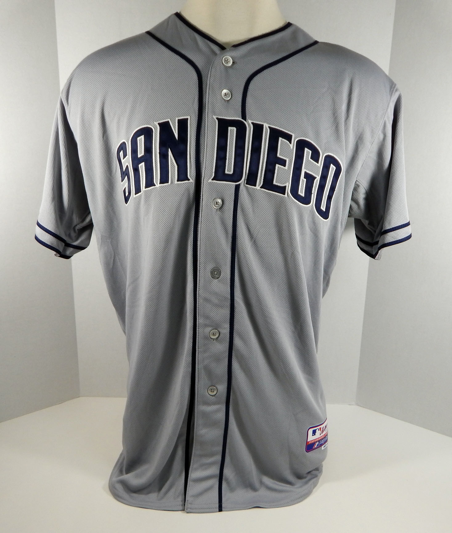 San Diego Padres Orlando Hudson #1 Game Issued Grey Jersey ...