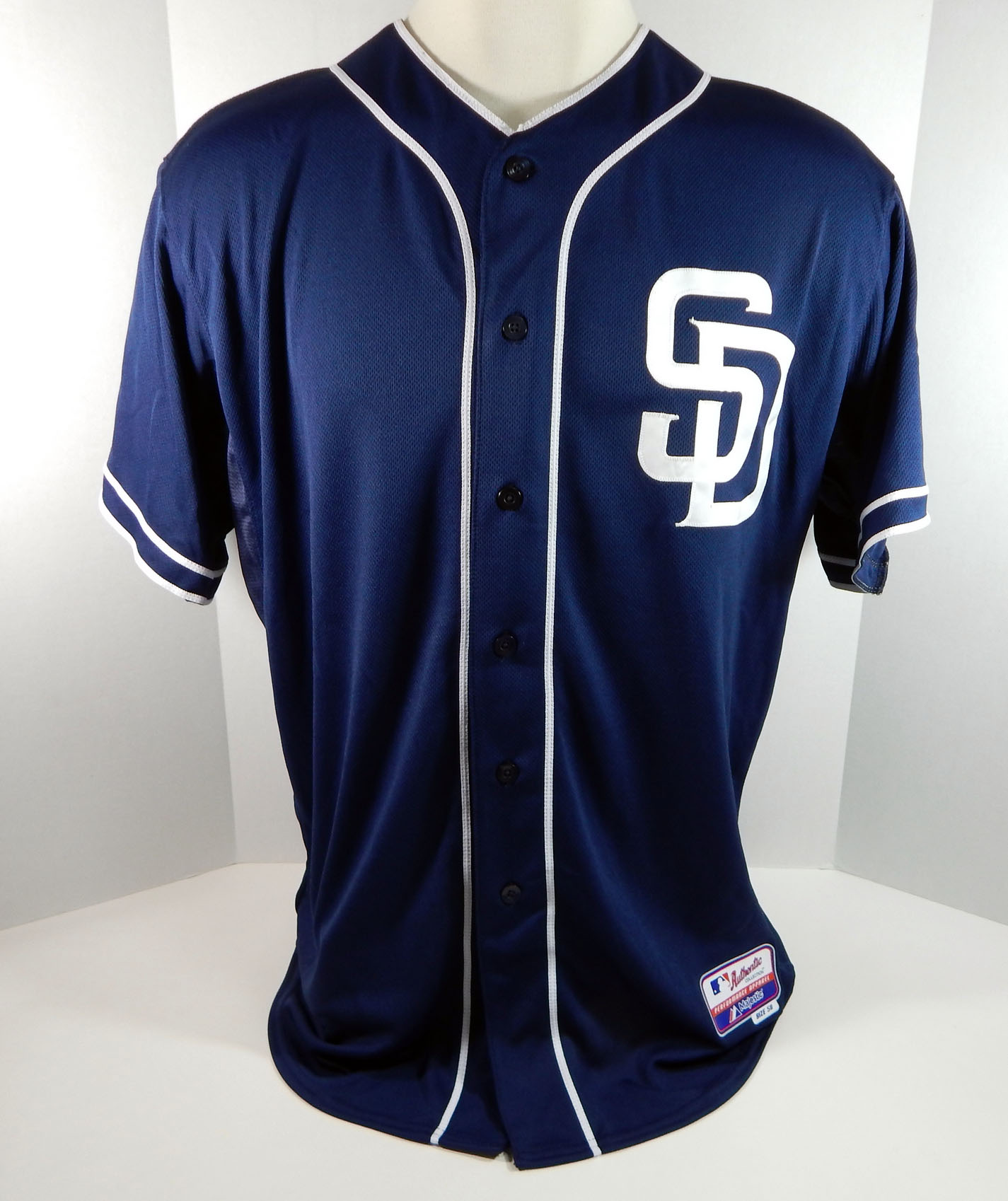 2015 San Diego Padres Pat Murphy #24 Game Issued Navy ...