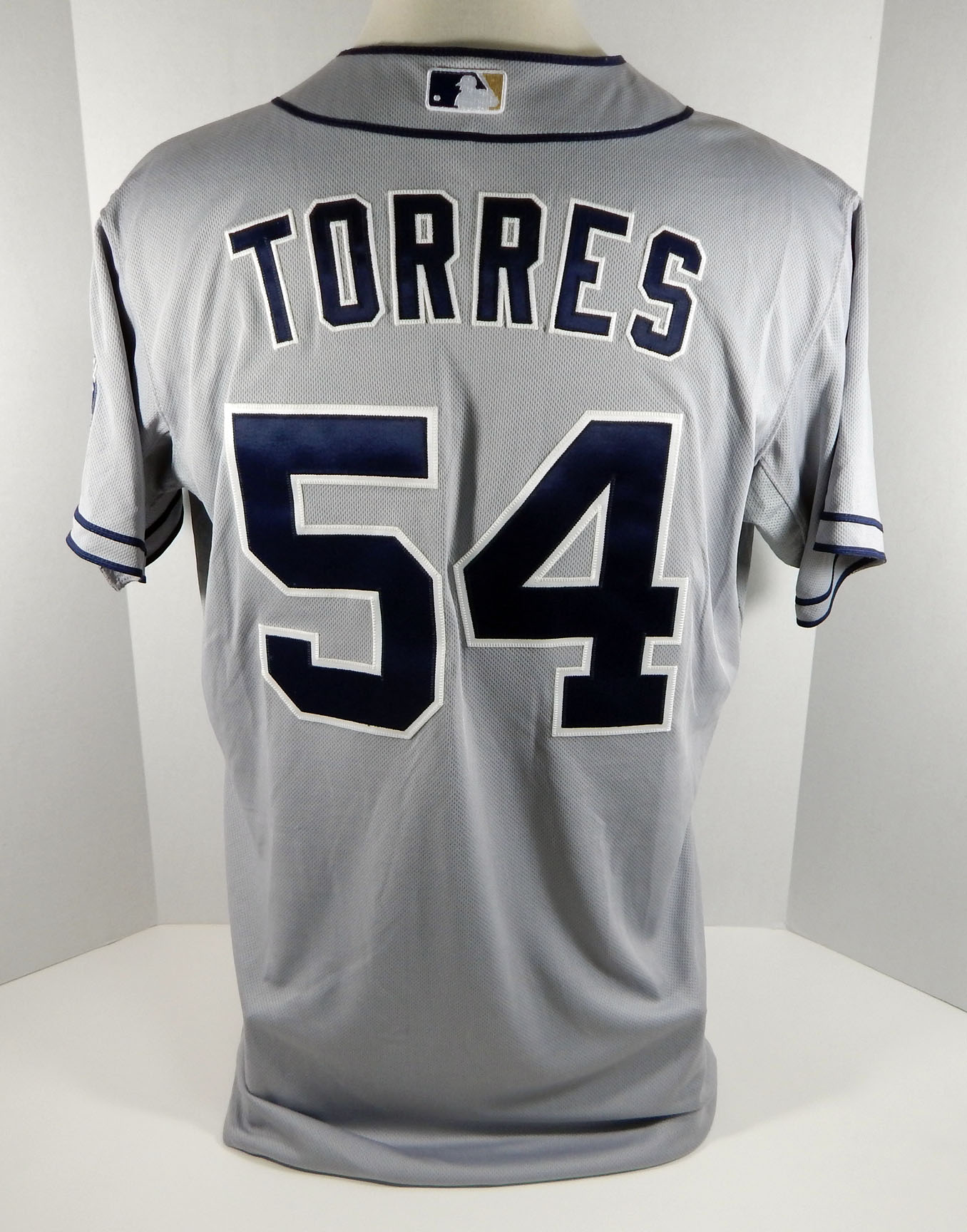 2015 San Diego Padres Alex Torres #54 Game Issued Grey ...