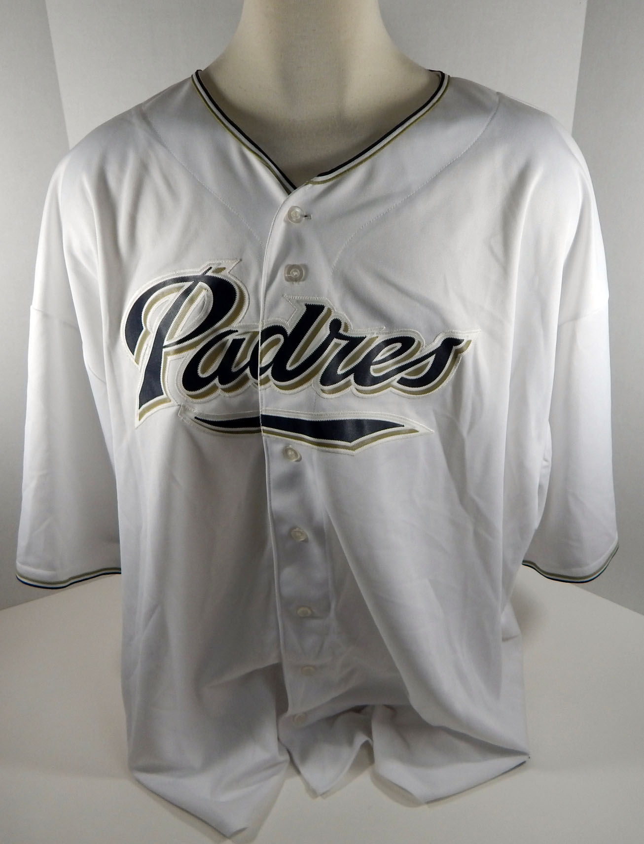 San Diego Padres Blank # Replica White Jersey SDP0692 | eBay