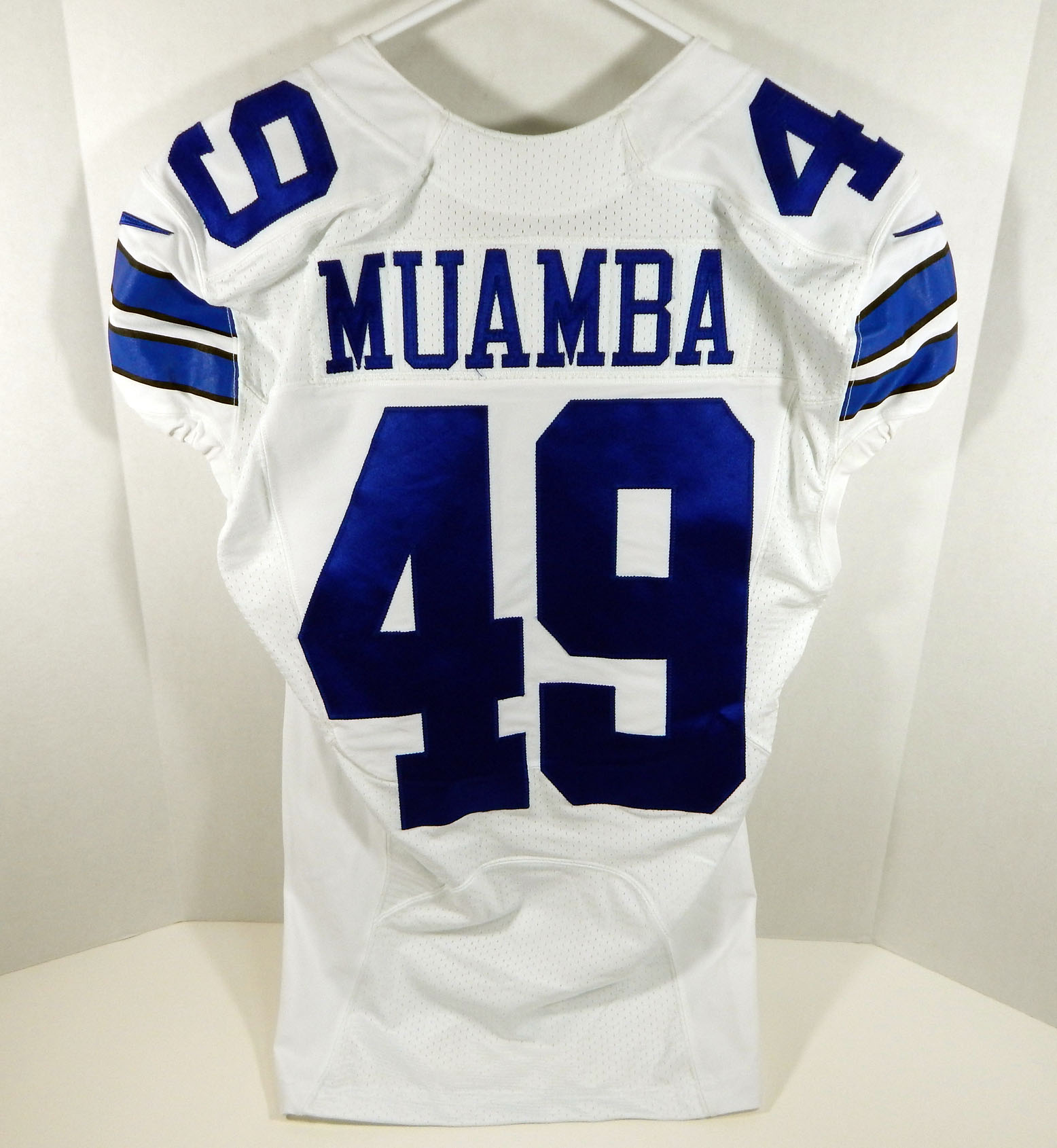 2016 Dallas Cowboys Henoc Muamba #49 Game Issued White Jersey | eBay