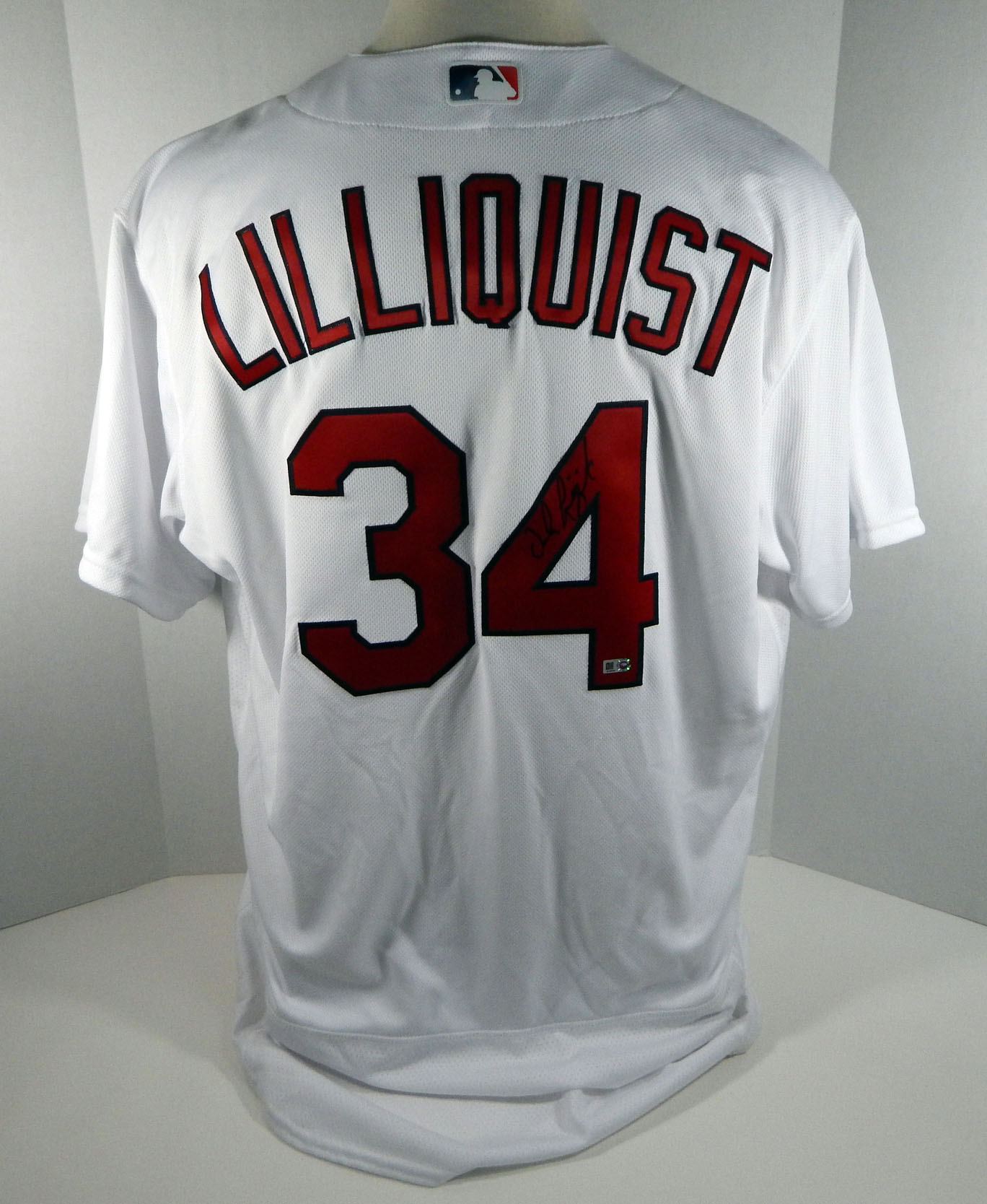 St. Louis Cardinals Derek Lilliquist #34 Game Issued Signed White Jersey | eBay
