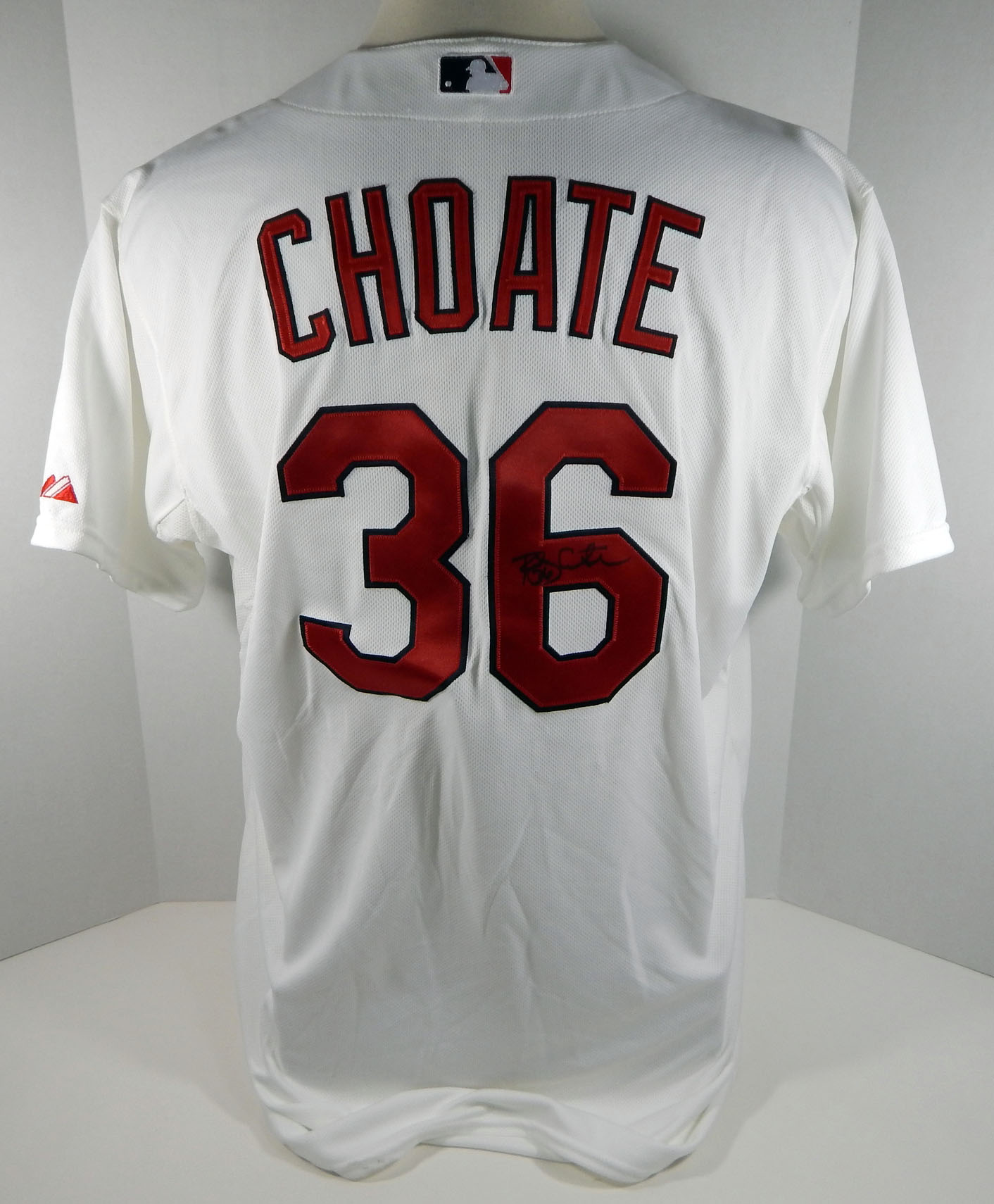 St. Louis Cardinals Randy Choate #36 Game Issued Signed White Jersey | eBay