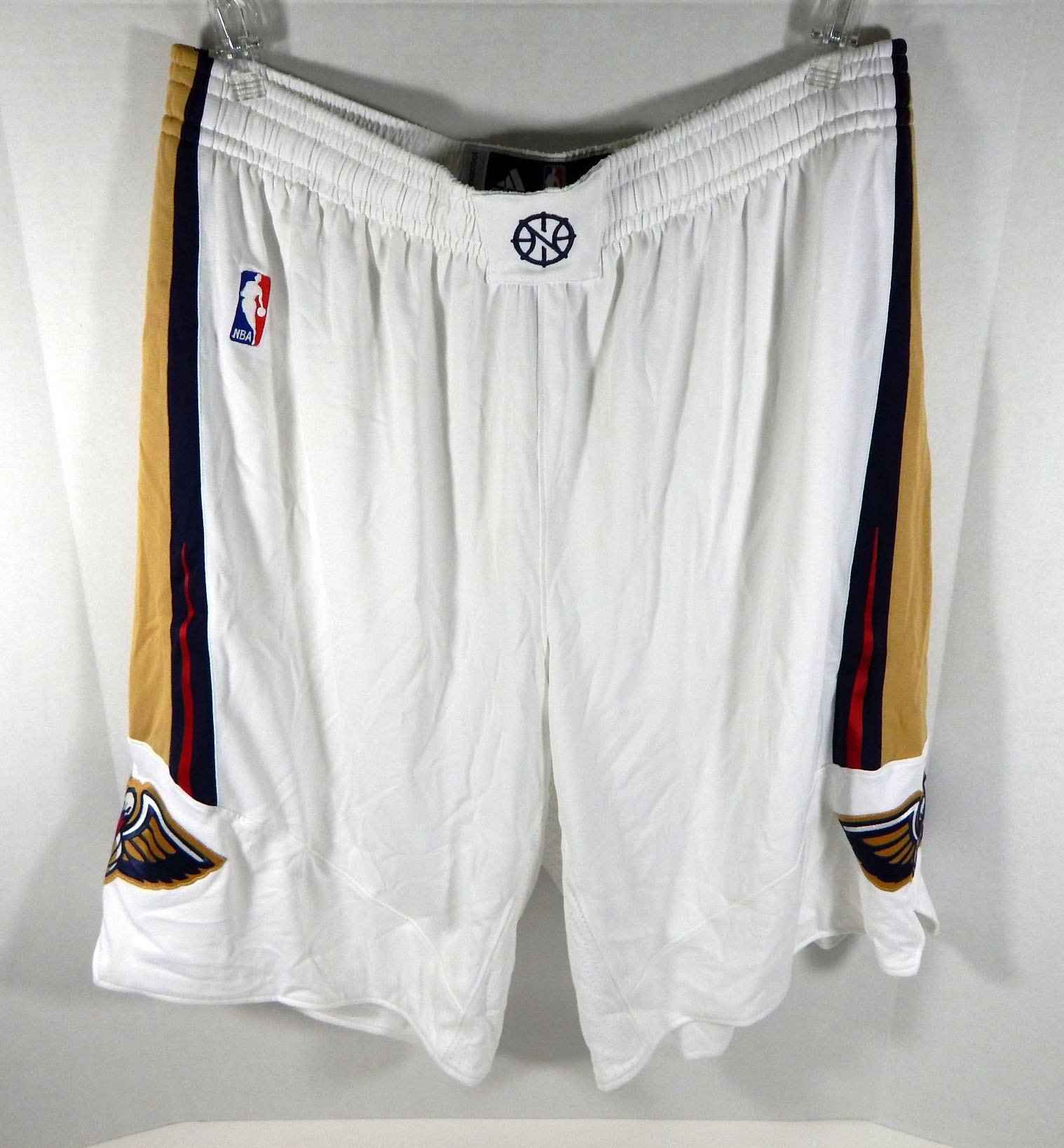 2013-14 New Orleans Pelicans Game Issued White Shorts 4XL4 710804S | eBay