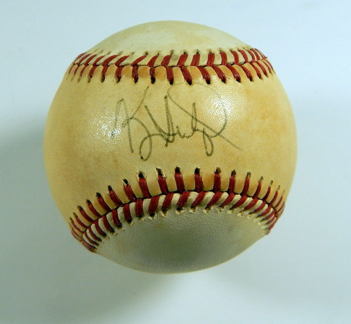 Kevin Seitzer Signed Official Rawlings American League Baseball