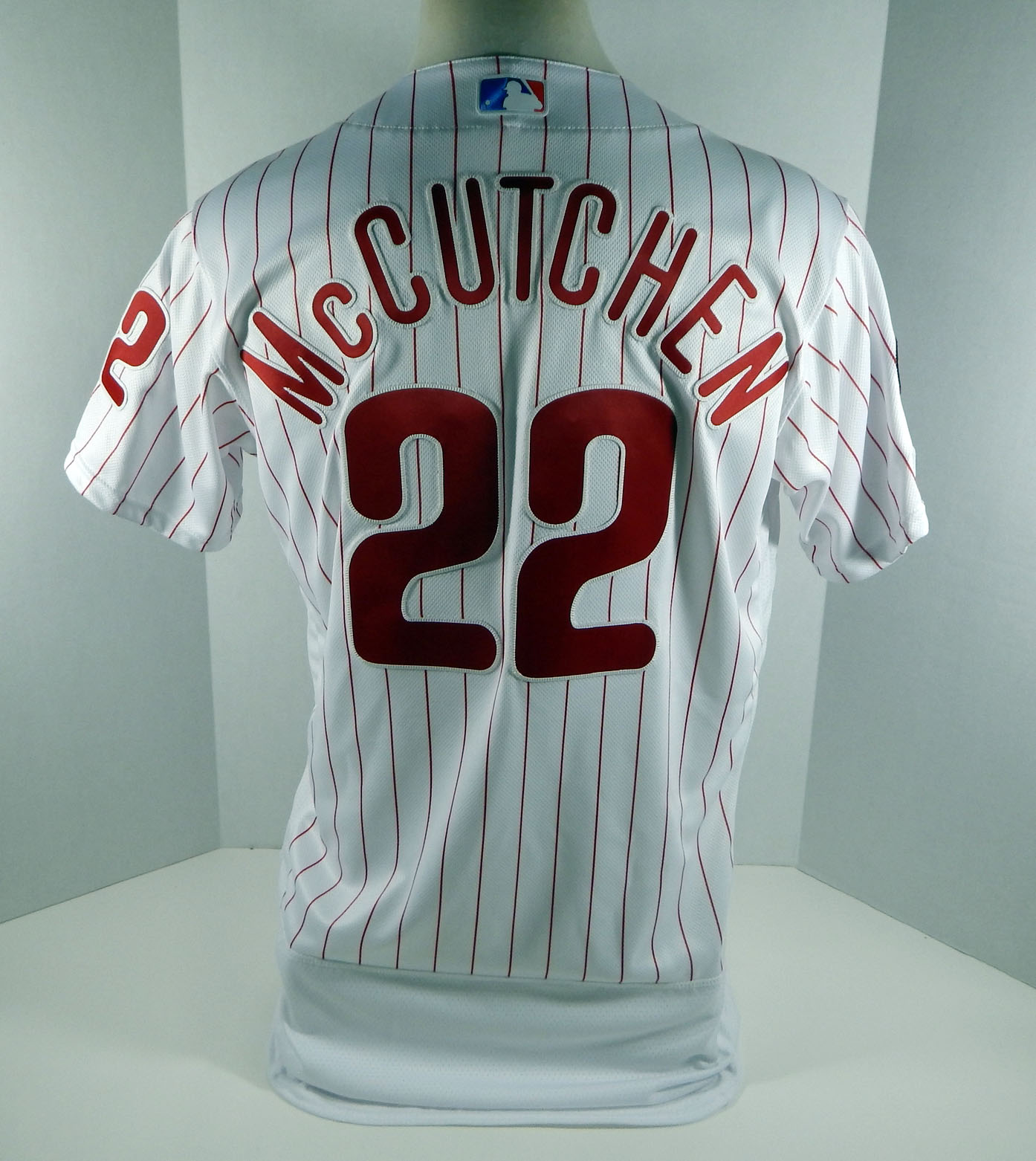 Andrew McCutchen #22 Game Issued White 