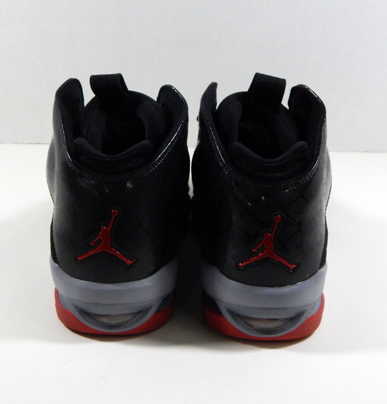 New Men's 2007 Nike Air Jordan High Rise Black Varsity Red Shoe Sz 11 ...