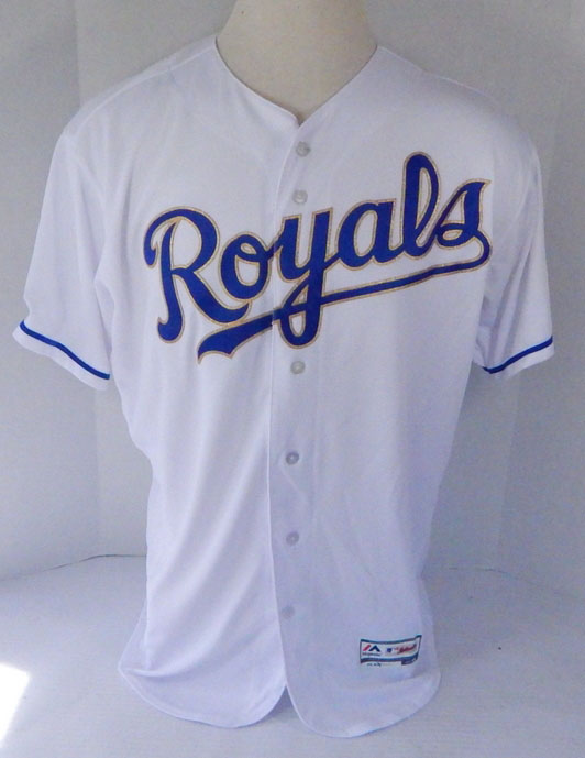 white and gold royals jersey