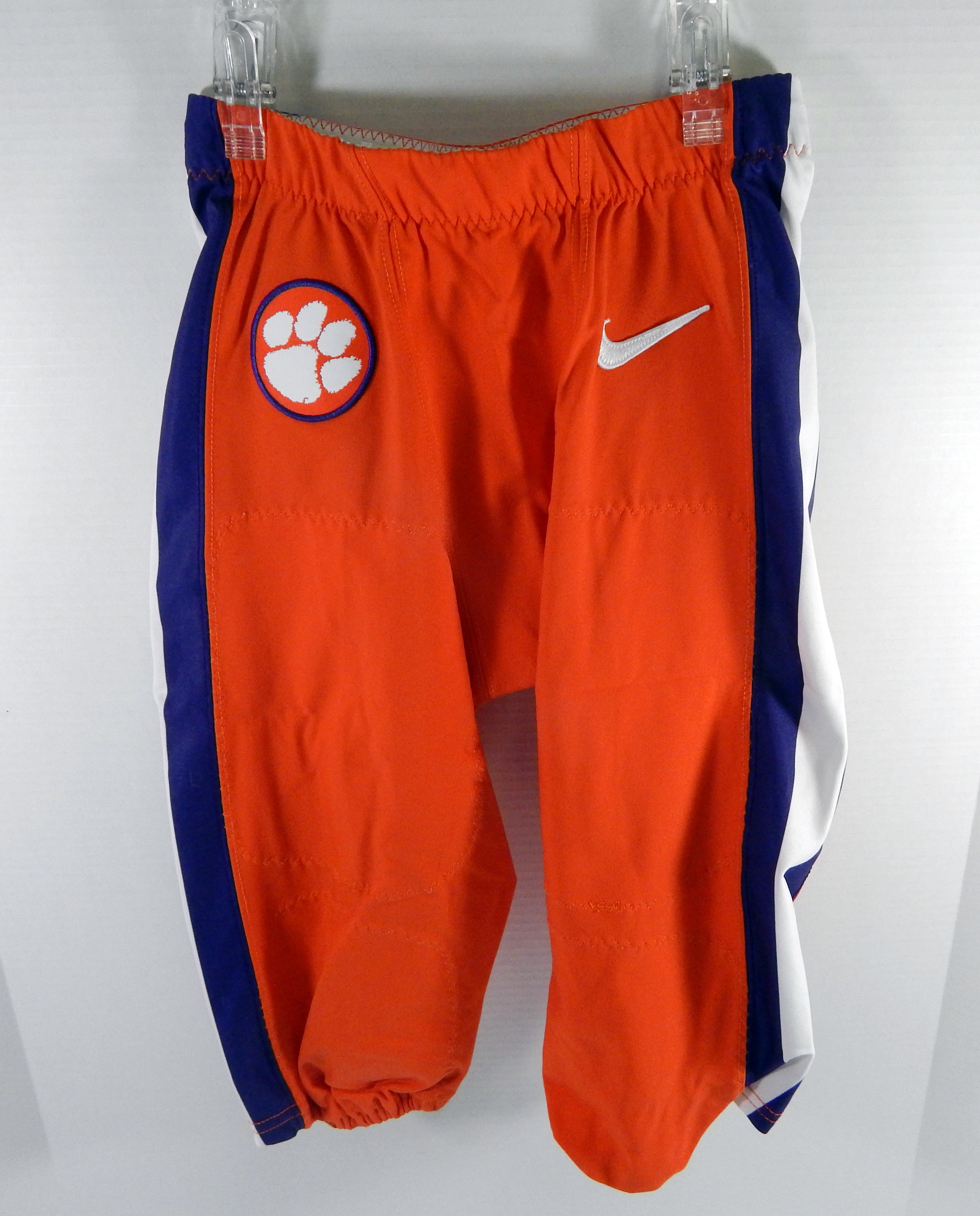 Clemson Tigers #4 Game Used Orange Pants 28 DP40233